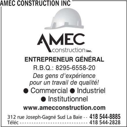AMEC Construction Inc